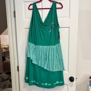 Disney Princess Green Tank Dress